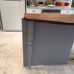 cabinet with wooden furniture legs